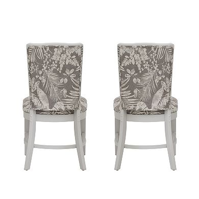 Linon Kresage Upholstered Dining Chair Set of 2