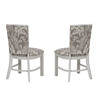 Linon Kresage Upholstered Dining Chair Set of 2