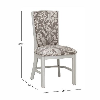 Linon Kresage Upholstered Dining Chair Set of 2