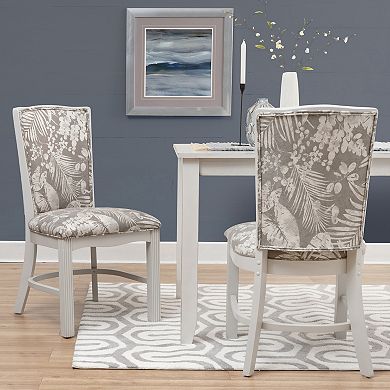 Linon Kresage Upholstered Dining Chair Set of 2