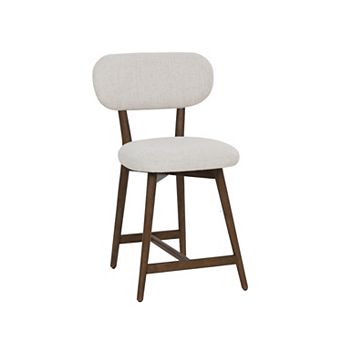 Linon Curran Upholstered Counter Stool Set of 2