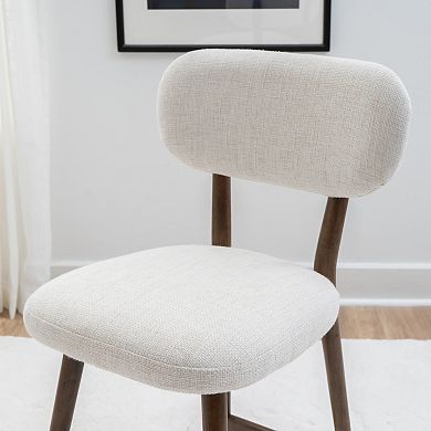 Linon Curran Upholstered Counter Stool Set of 2