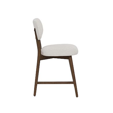 Linon Curran Upholstered Counter Stool Set of 2