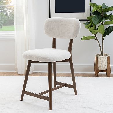 Linon Curran Upholstered Counter Stool Set of 2