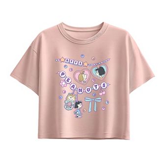 Girls 7-16 Peanuts Friendship Boxy Tee