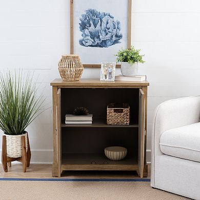 Linon Keala 2-Door Storage Accent Cabinet