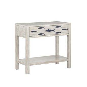 Linon Fisher 1-Drawer Console Table