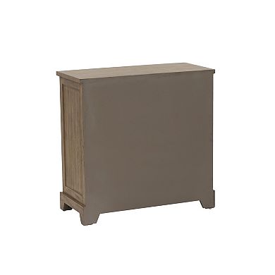 Linon Delmar 2-Door Storage Accent Cabinet