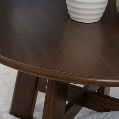 Linon Curran 5-Piece Round Dining Set