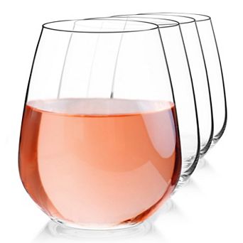 Luigi Bormioli Crescendo Crescendo 23.25 Oz Stemless Wine Glasses, Set Of 4, Crystal SON-hyx Glass