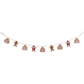 St. Nicholas Square® Gingerbread Felt Garland