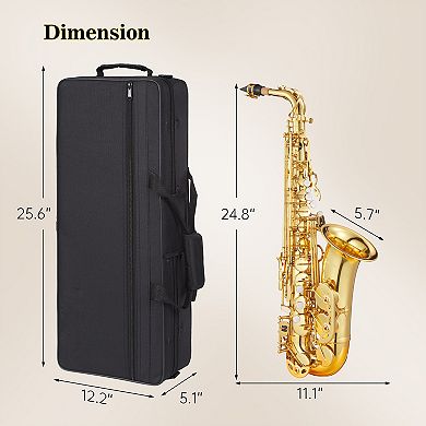 ANIXOL Student Straight Soprano Saxophone Set