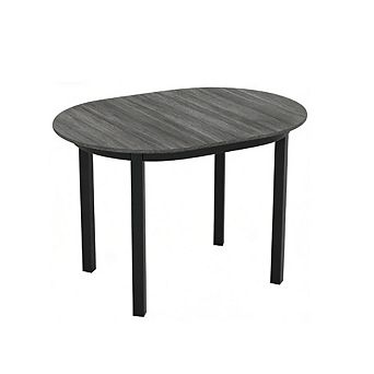 Gymax 43'' Wooden Dining Table w/Rubber Wood Legs for 2-4 People Load 260 LBS