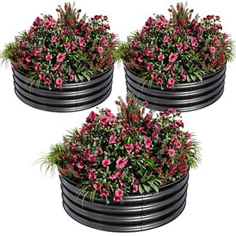 ANIXOL Galvanized Raised Garden Bed