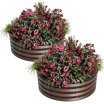 ANIXOL Galvanized Raised Garden Bed