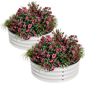 ANIXOL Galvanized Raised Garden Bed