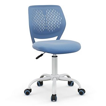 Gymax Kids Desk Chair Ergonomic Swivel Children Mesh Study Height Adjustable