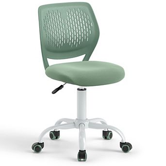 Gymax Kids Desk Chair Ergonomic Swivel Children Mesh Study Height Adjustable