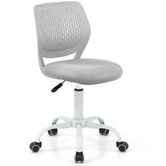 Gymax Kids Desk Chair Ergonomic Swivel Children Mesh Study Height Adjustable