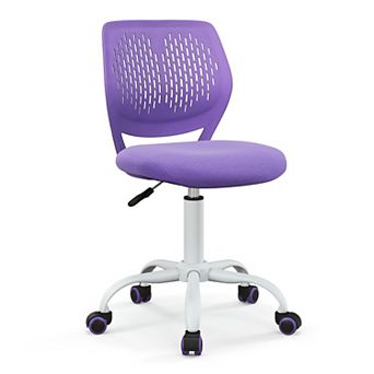 Gymax Kids Desk Chair Ergonomic Swivel Children Mesh Study Height Adjustable