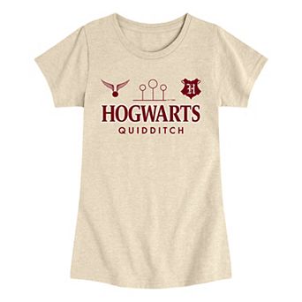 Girls 7-16 Harry Potter Hogwarts Quidditch Graphic Tee
