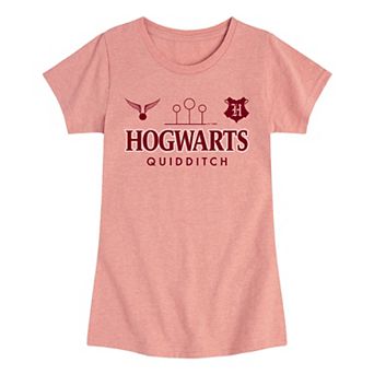 Girls 7-16 Harry Potter Hogwarts Quidditch Graphic Tee