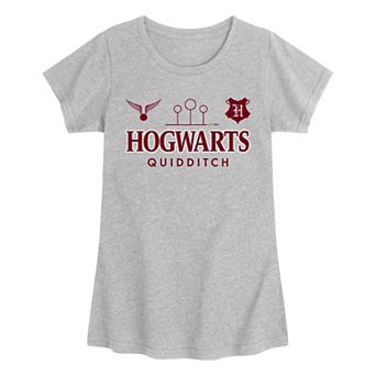 Girls 7-16 Harry Potter Hogwarts Quidditch Graphic Tee