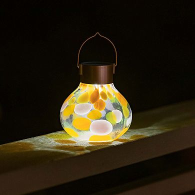 Tea Solar Lanterns Handblown Glass