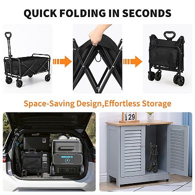 ANIXOL Folding All Terrain Utility Wagon