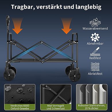 ANIXOL Folding All Terrain Utility Wagon