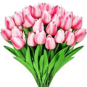 Artificial Tulips Bouquet Home Wedding Decor Gift