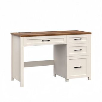 Farmhouse 47" Executive Desk, Computer Desk with File Drawer and Charging Station, Workstation