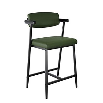 ANIXOL Upholstered Counter Height Bar Stools
