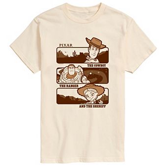Big & Tall Disney / Pixar's Toy Story 5 The Cowboy, The Ranger, and The Sheriff Graphic Tee
