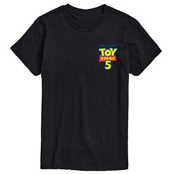 Big & Tall Disney / Pixar's Toy Story 5 Character Icons Graphic Tee