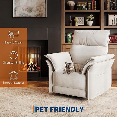 ANIXOL Power Reclining Double Armrest Chair for Comfort