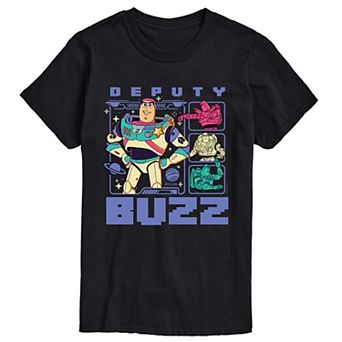 Big & Tall Disney / Pixar's Toy Story 5 Deputy Buzz Graphic Tee