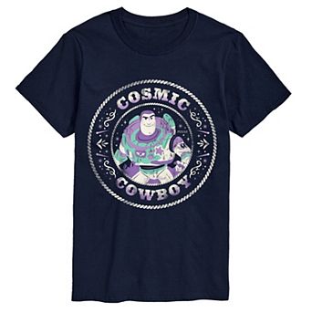 Big & Tall Disney / Pixar's Toy Story 5 Buzz Lightyear Cosmic Cowboy Graphic Tee