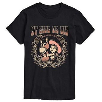 Big & Tall Disney / Pixar's Toy Story 5 Jessie & Bullseye Graphic Tee