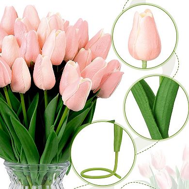 Artificial Tulip Flowers Bouquet Wedding Decorations