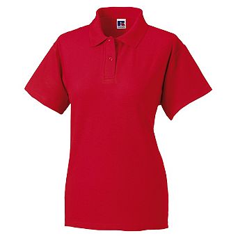 Jerzees Colours Ladies 65/35 Hard Wearing Pique Short Sleeve Polo Shirt