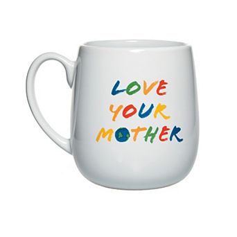 Amici Home 20 Oz Love Mother Coffee Mug - Large Ceramic Mug for Tea & Hot Chocolate, Dishwasher Safe