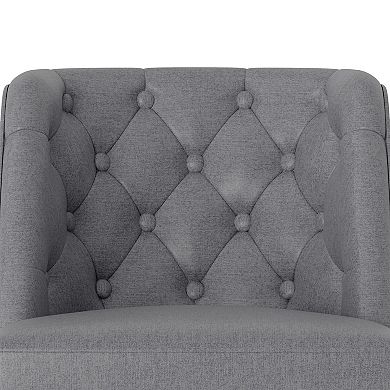 ANIXOL Swivel Upholstered Bar Stools Set of 2