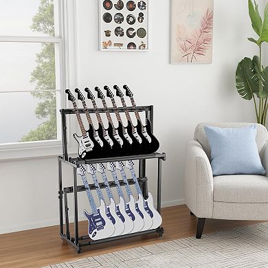 ANIXOL 14 Guitar Dual Layer Floor Rack