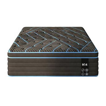 10 Inch Hybrid Mattress, Individually Pocketed Innerspring, Medium Firm