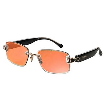 Unisex Chamelo Aura Touch Prismatic Sunglasses Square Frame