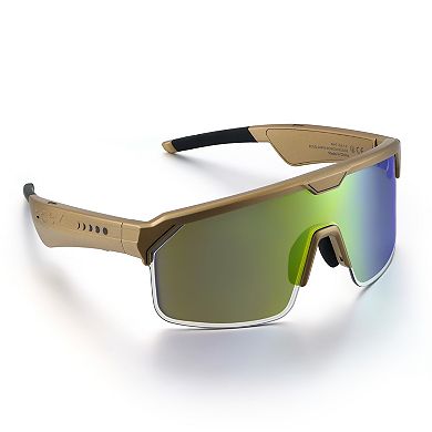 Men's Chamelo Music Shield Slider Sunglasses