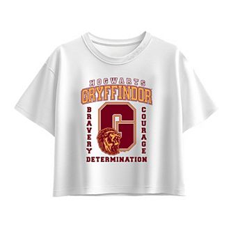 Girls 7-16 Harry Potter Gryffindor Boxy Tee