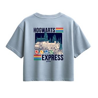 Girls 7-16 Harry Potter Hogwarts Express Boxy Tee
