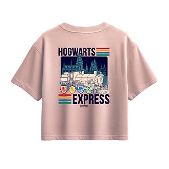 Girls 7-16 Harry Potter Hogwarts Express Boxy Tee